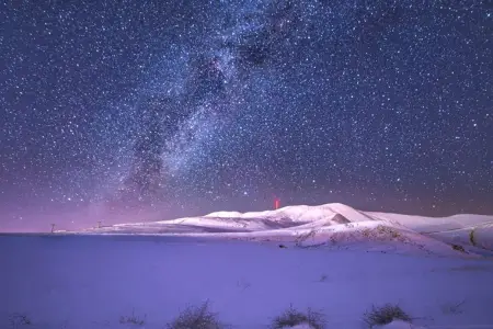 Meteor yağışı belə görüntüləndi - Fotolar
