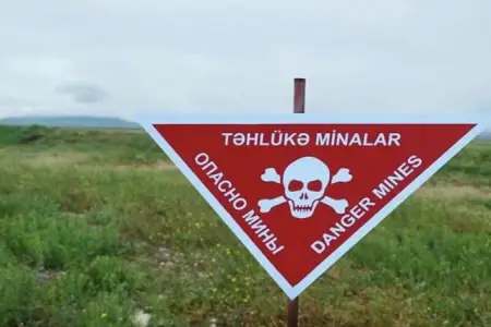 Ağdamda minaya düşən traktorçu özəl klinikaya köçürüldü