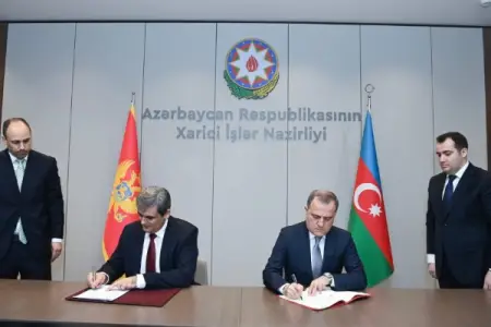 Azərbaycanla Monteneqro arasında Anlaşma Memorandumu imzalandı