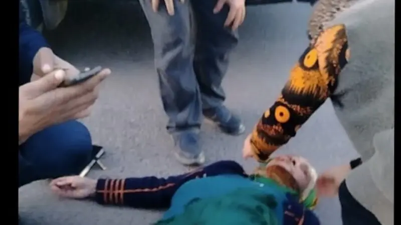 Cəlilabadda qadını avtomobil vurdu – Foto