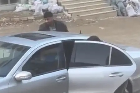 Masazırda qızı zorla maşına mindirib qaçırdılar - Video