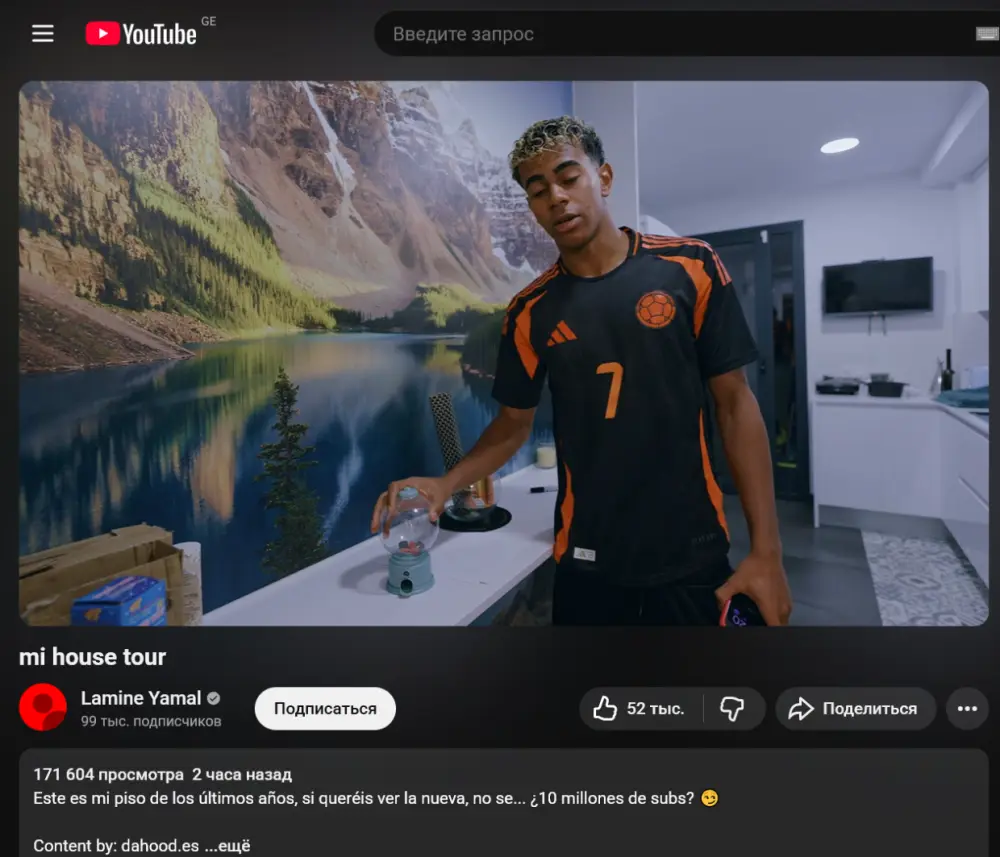 "Youtube"da kanal açdı, saatlar içində 100 min izləyici topladı
