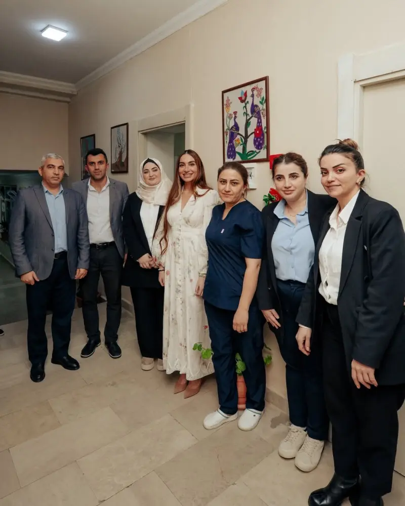 Arzu Əliyeva uşaq evini ziyarət etdi - Foto