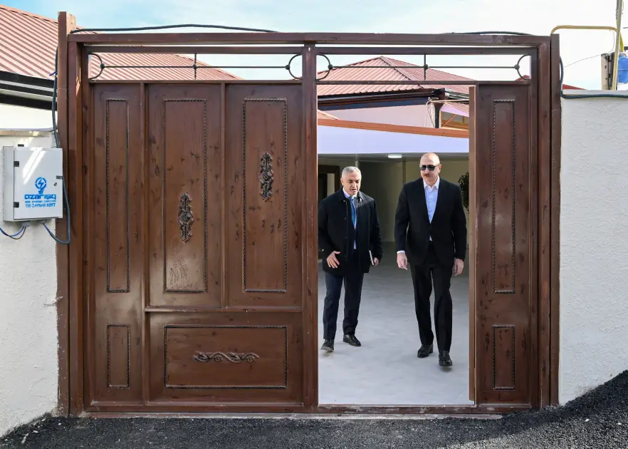 Prezident Kərkicahanda - Fotolar 