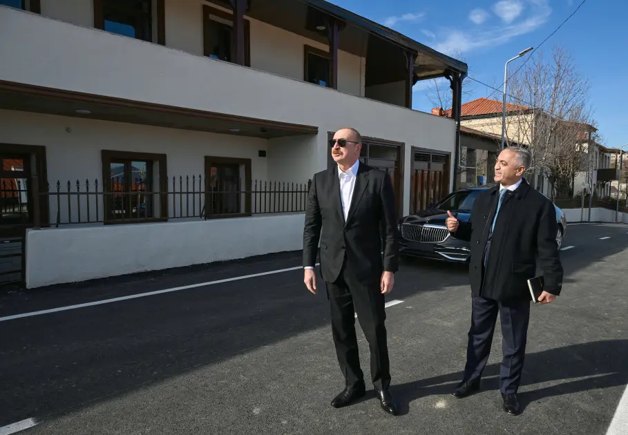 Prezident Kərkicahanda - Fotolar 