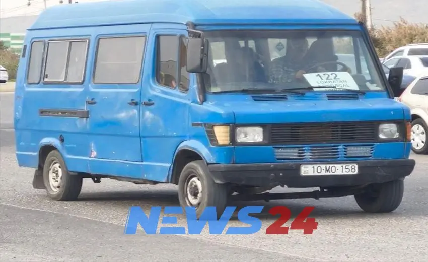 Bakıda 3 nəfərin öldüyü avtobusun qəzadan əvvəlki fotosu 