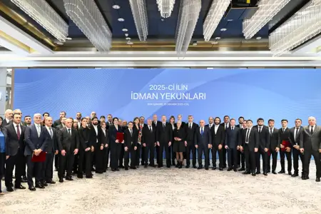 Prezident idman yekunlarına həsr olunan tədbirdə çıxış etdi 