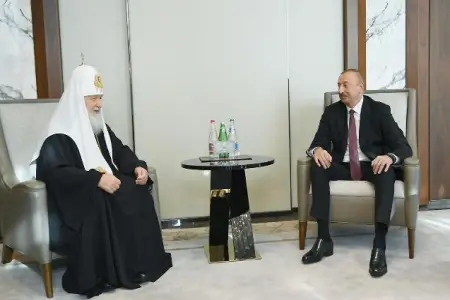 Patriarx Kirill Prezident İlham Əliyevi təbrik etdi