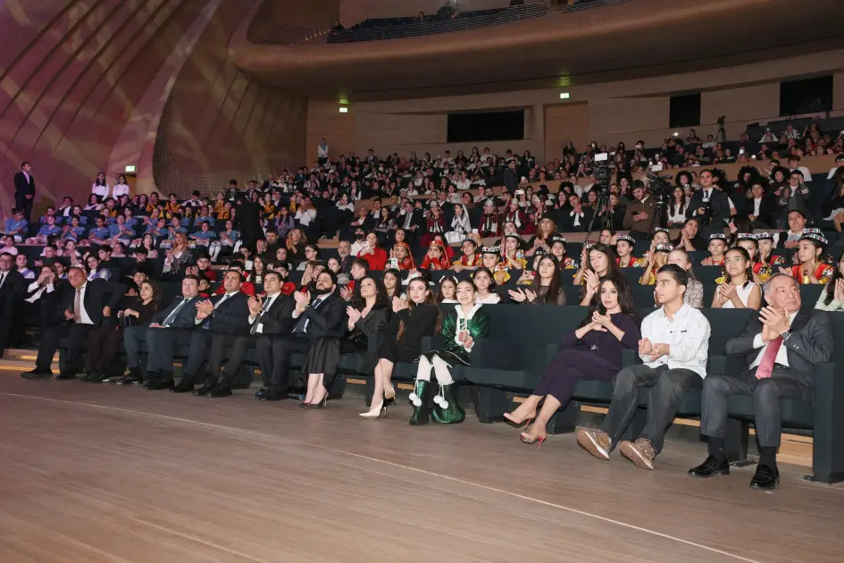 Leyla Əliyeva Uşaq İncəsənət Festivalının yekun mükafatlandırma mərasimində