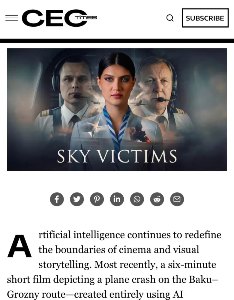 “Forbes” jurnalı “Səma qurbanları”ndan yazdı - Foto - Video