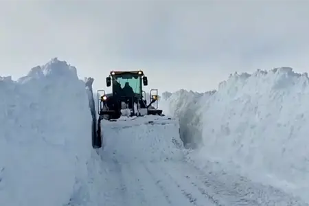 Kəlbəcərdə qarın hündürlüyü 35 santimetri keçdi