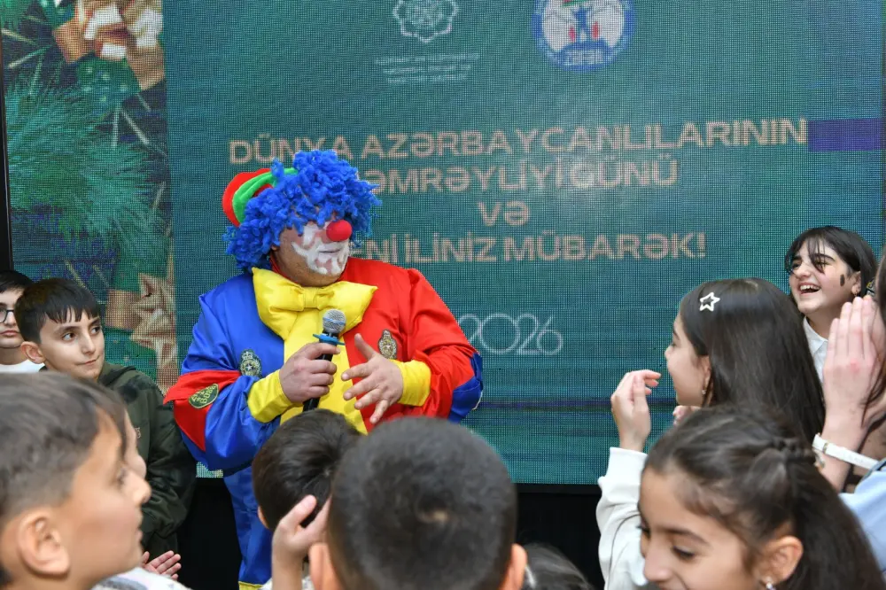 Şəhid övladları üçün Yeni il şənliyi keçirilib!