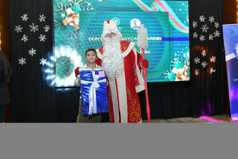 Şəhid övladları üçün Yeni il şənliyi keçirilib!