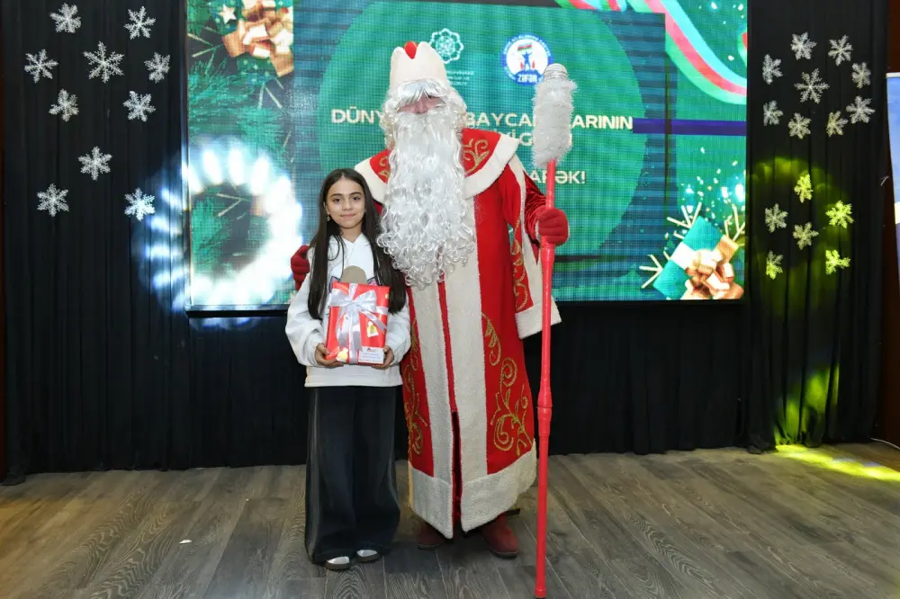 Şəhid övladları üçün Yeni il şənliyi keçirilib!