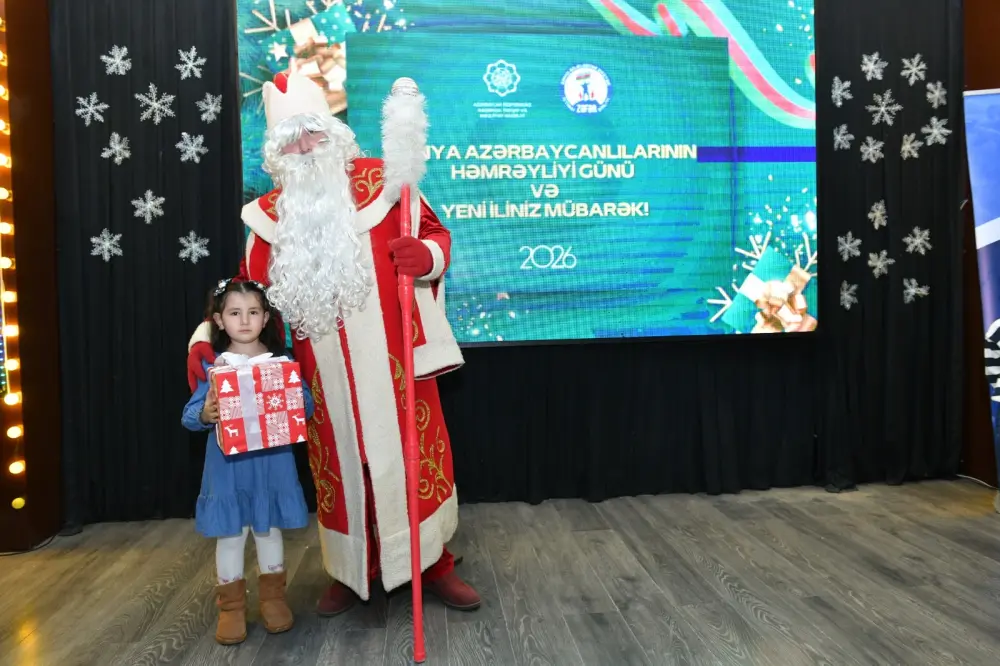 Şəhid övladları üçün Yeni il şənliyi keçirilib!