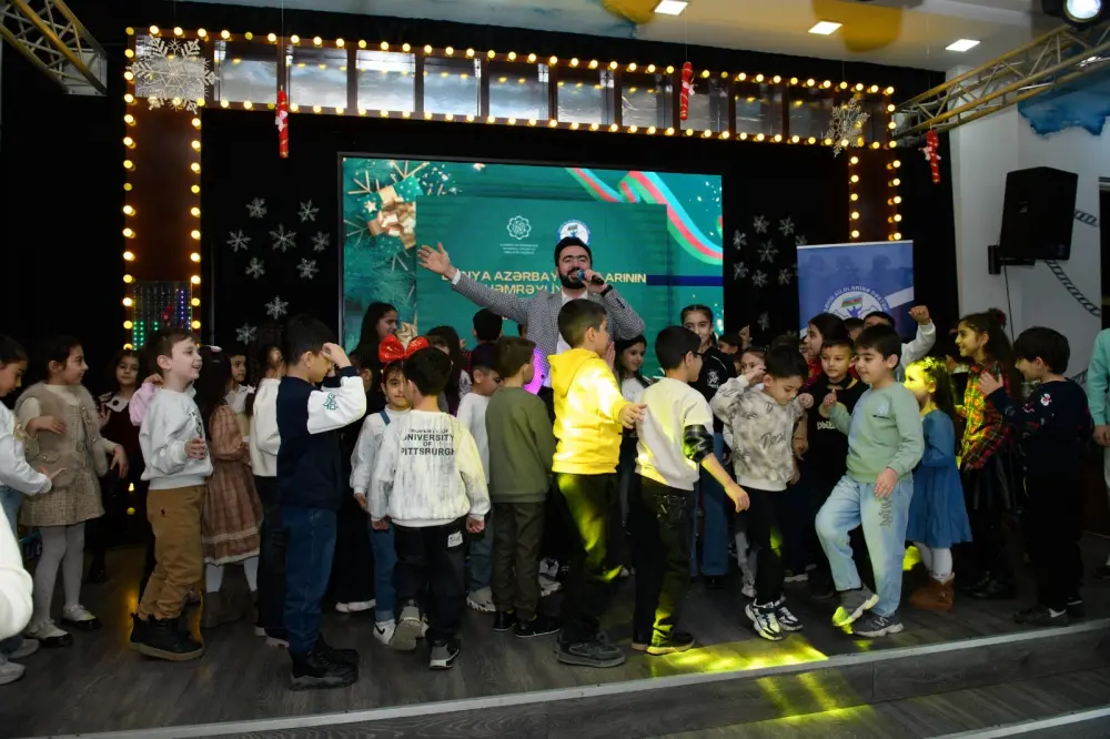 Şəhid övladları üçün Yeni il şənliyi keçirilib!