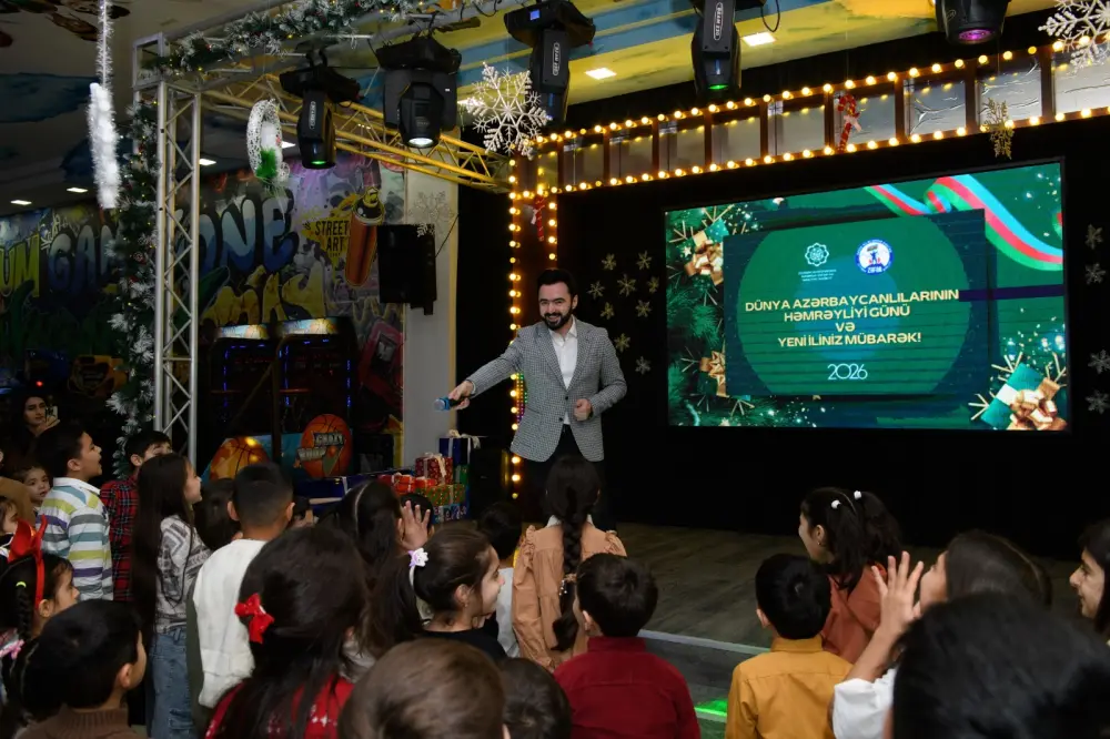 Şəhid övladları üçün Yeni il şənliyi keçirilib!