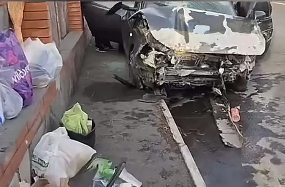 Zaqatalada qəza oldu, 7 nəfər yaralandı — Video