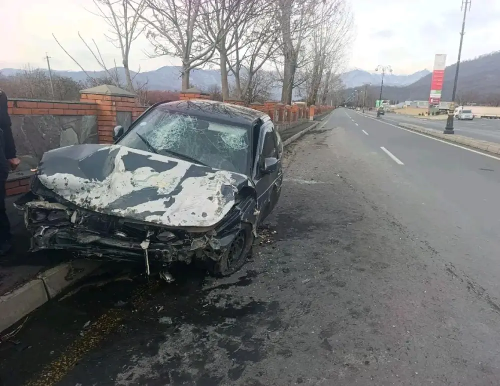 Zaqatalada qəza oldu, 7 nəfər yaralandı — Video