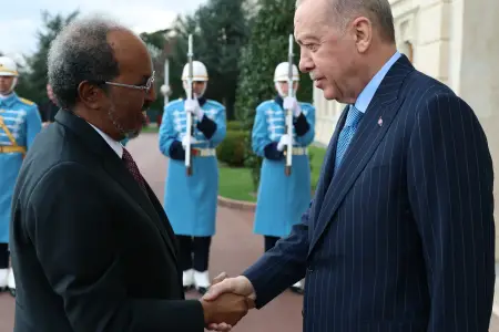 Ərdoğan Həsən Şeyx Mahmudla görüşdü 