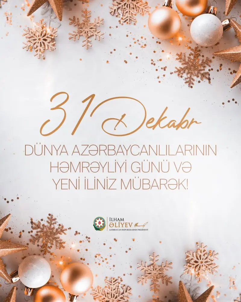 Prezident bayram münasibətilə paylaşım etdi – Foto