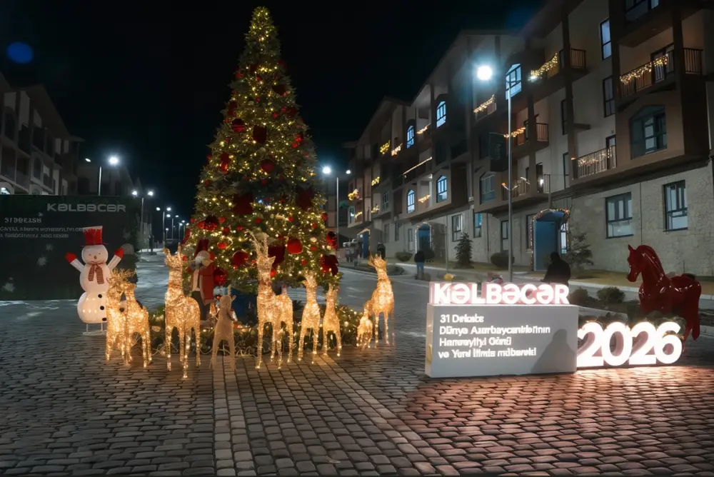 Kəlbəcərdə 32 il sonra ilk dəfə Yeni il tədbiri keçirildi – Fotolar