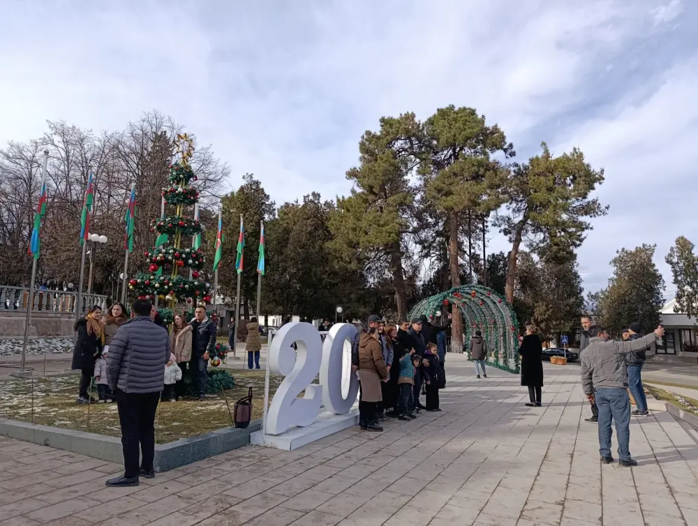 Xankəndidə “Kənddən şəhərə” Yeni il kənd təsərrüfatı yarmarkası təşkil olundu – Fotolar