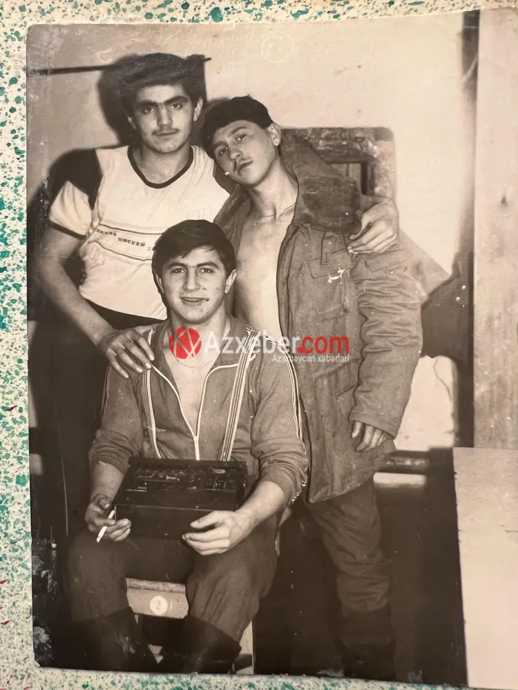 Milli Qəhrəman Natiq Qasımovun heç yerdə yayımlanmayan - Fotoları 