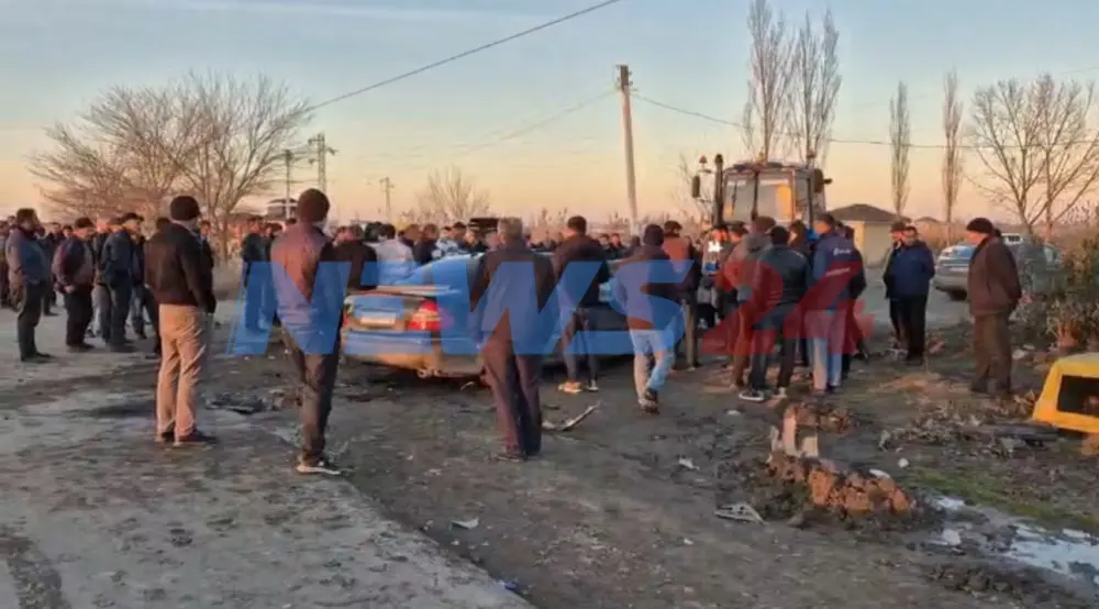 Dəhşətli qəza: Ölən və xəsarət alanlar var - Fotolar - Yeniləndi