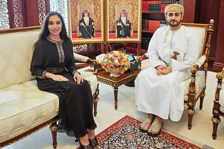 Leyla Əliyeva Oman Sultanlığının Vəliəhdi ilə görüşdü - Fotolar - Yeniləndi