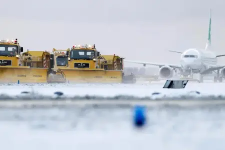 Avropada sərt qış: məktəblər bağlandı, reyslər ləğv edildi