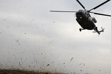 Rusiyada helikopter qəzaya uğradı - Ölənlər var