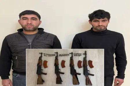 Silah alveri edən şəxslər tutuldu
