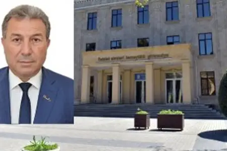 Gimnaziyanın tavanı uçdu - Direktor yaralandı