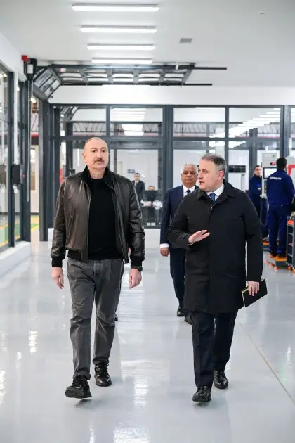 Prezident açılış etdi - Fotolar - Yeniləndi