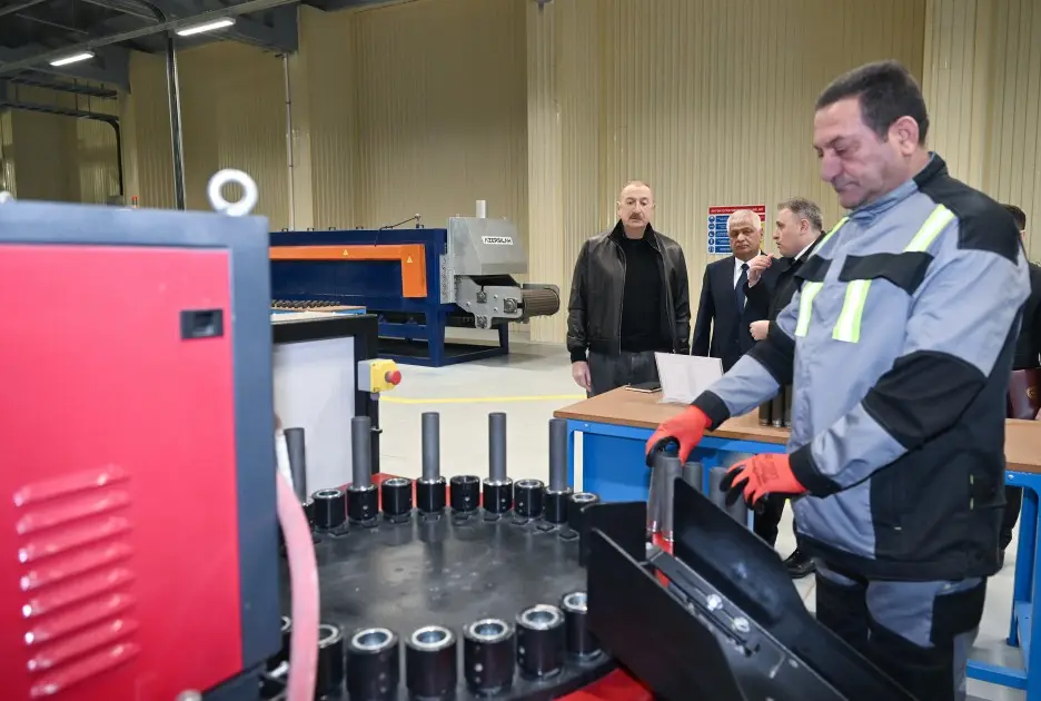 Prezident açılış etdi - Fotolar - Yeniləndi