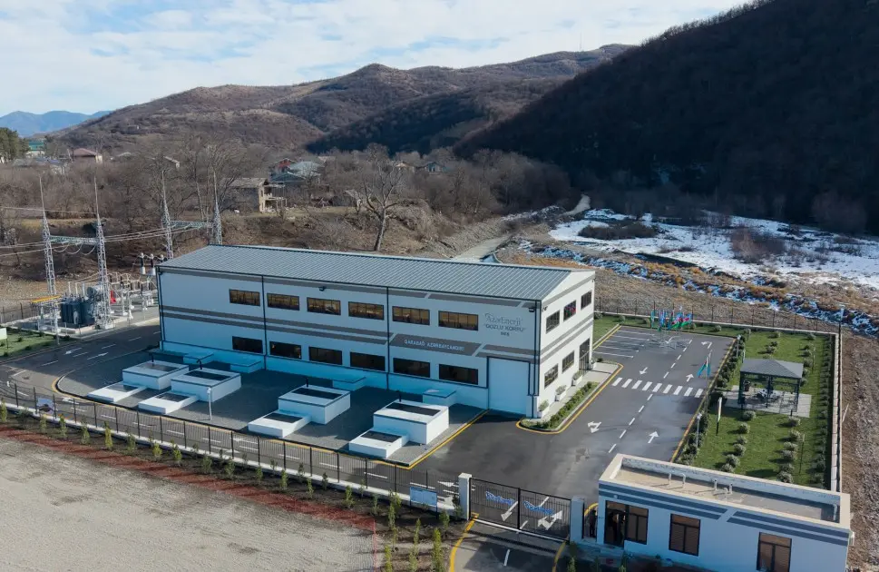 Prezident “Qozlukörpü” SES-in açılışında - Fotolar - Yeniləndi