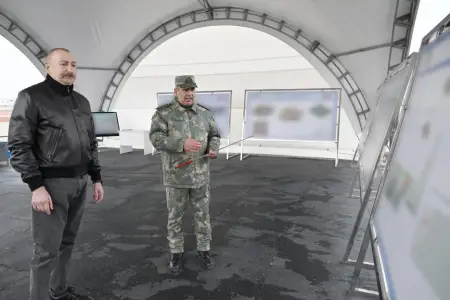 Ağdərədə Xüsusi Əməliyyat Mərkəzinin təməli qoyuldu – Fotolar