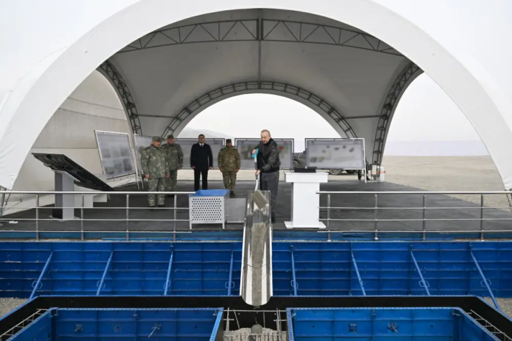 Ağdərədə Xüsusi Əməliyyat Mərkəzinin təməli qoyuldu – Fotolar