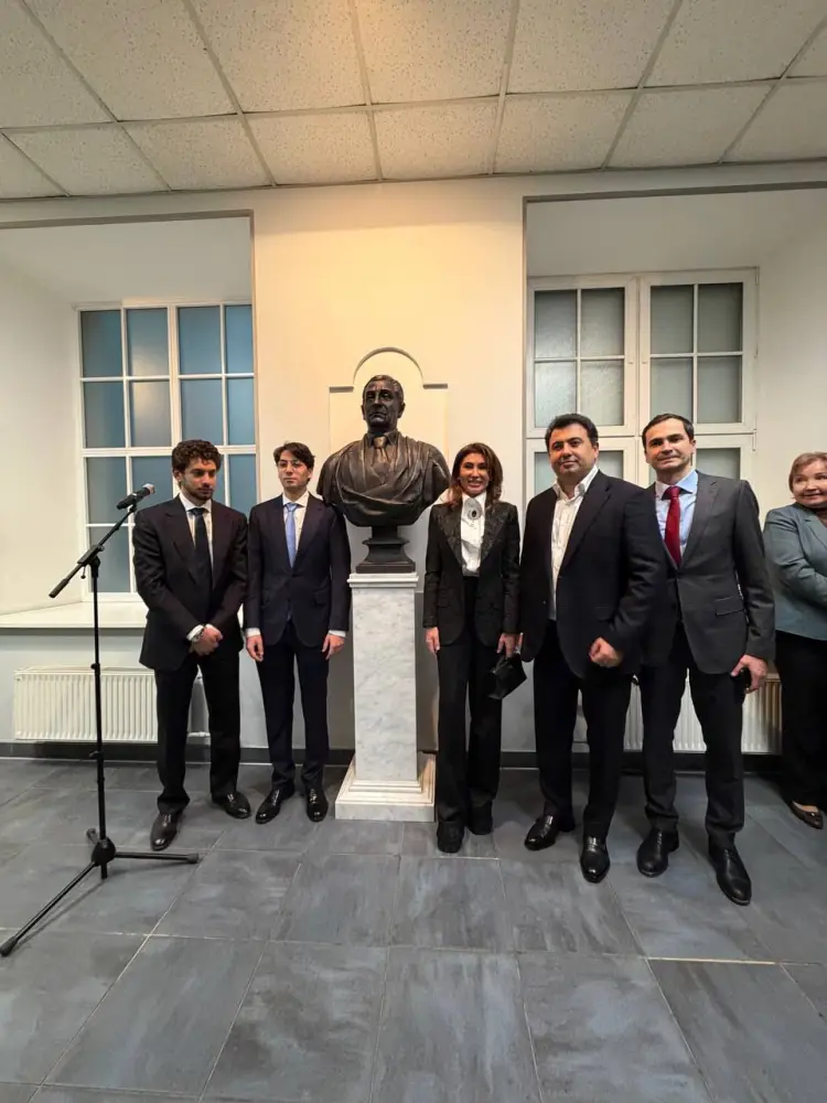 Sankt-Peterburq Universitetində akademik İlham Rəhimovun büstünün təntənəli açılış mərasimi keçirildi