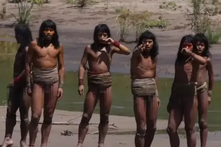 Dünya ilə heç bir əlaqəsi olmayan qəbilə ortaya çıxdı: Görüntülər təəccübləndirdi