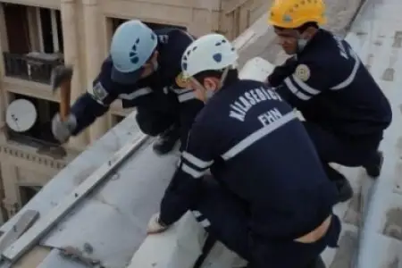 Masazırda köməksiz vəziyyətdə qalan uşaq xilas edildi