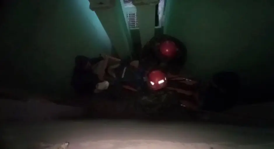 6 metr hündürlükdən yıxılan işçi xilas edildi – Fotolar