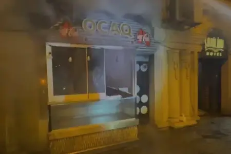 Bakıda dönərxana yandı - YENİLƏNİB/VİDEO