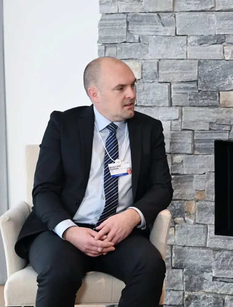 İlham Əliyev Davosda Morten Dirholm ilə görüşdü