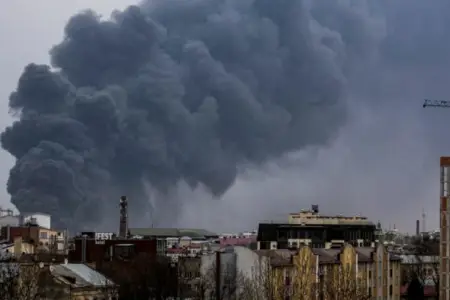 Ukrayna vuruldu: Ölən və yaralılar var