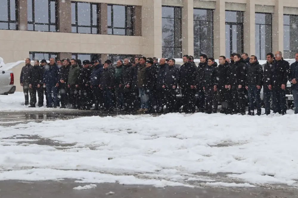 Xankəndi, Xocalı və Ağdərədə bayraqlar yarıyadək endirildi