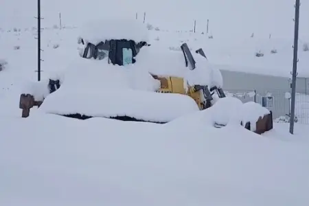 Hadrutda yağan qarın hündürlüyü 80 sm-ə çatdı