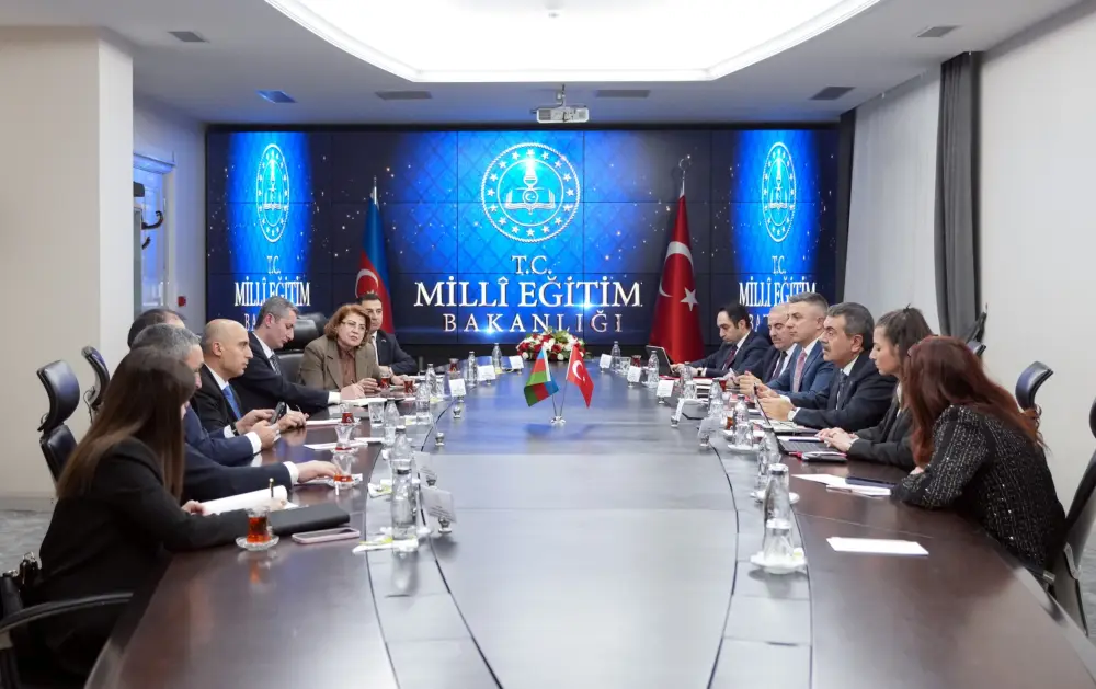 Emin Əmrullayev türkiyəli həmkarı ilə görüşdü