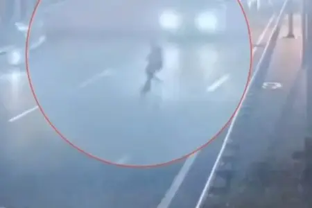 Bakıda qadının öldüyü hadisənin anbaan görüntüləri - Video